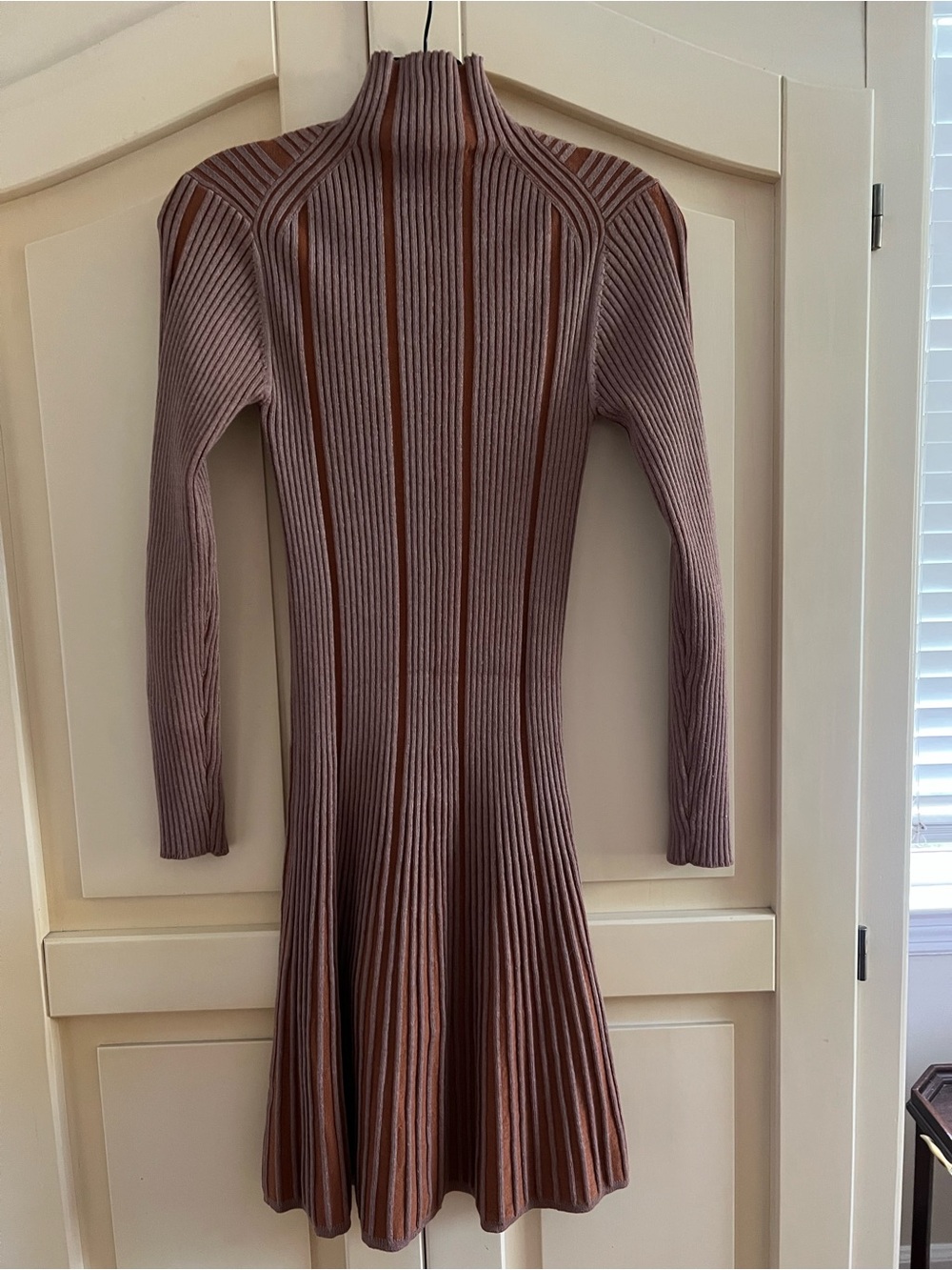 French Connection Ribbed Mock Dress - Picture 2 of 4